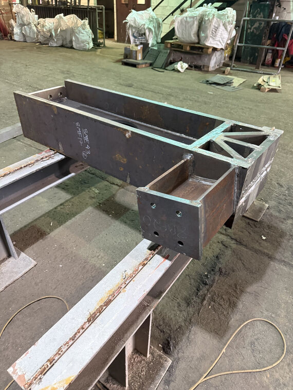 Structural steel fabrication, workshop